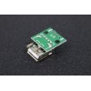 USB 2.0 Female Humpback turn 4-Pin DIP Adapter Plate