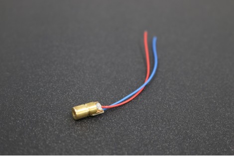 650nm 6mm 5V 5mW Copper Head Red Laser Dot Diode Module