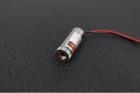 650nm 5mW Red Laser Line Module Glass Lens Focusable ( - Sign )