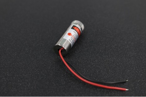 650nm 5mW Red Laser Line Module Glass Lens Focusable ( Dot Sign )