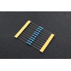 Metal Film 5band 1% Resistor ( 1.2Ω 250PPM 1/2W )