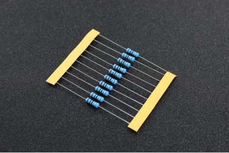 Metal Film 5band 1% Resistor ( 27Ω 250PPM 1/2W )