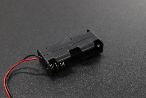 2 x AA 1.5V Back to Back Battery Case with 15cm  Wire