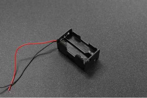 4 x AA 1.5V Square Battery Case with 15cm  Wire