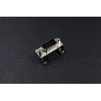 2 Line DB 9 Male PCB Connector