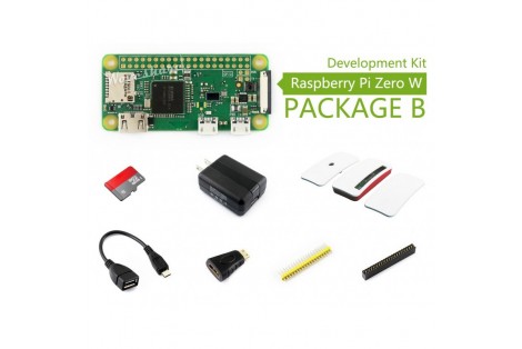 Raspberry Pi Zero W Package B, with Official Case