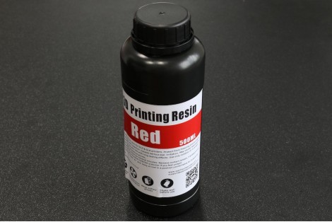 Wanhao 3D Printing Resin ( Red 500ML )