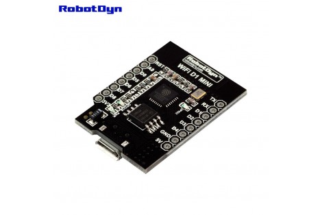 WIFI D1 MINI ESP8266 dev. Board, USB CH340G