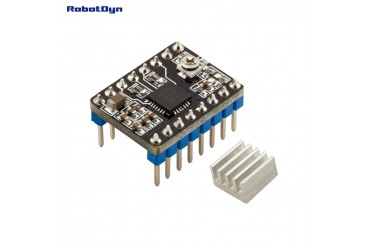 Stepper Motor Driver A4988 for 3D Printers, with Heat Sink