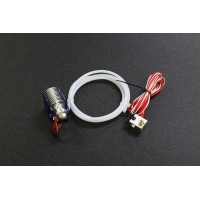 0.4mm V6 Remote Bowden J-head HotEnd Extruder ( 12V,1M Teflon Tube, Cooling Fan, Bracket, 1.75mm Filament )