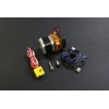 0.4mm MK8 Extruder ( 12V, 1.75mm Filament, Right Handle, Nema 17, Heater kit, Cover, Cooling Fan, Aluminum Heat Sink )