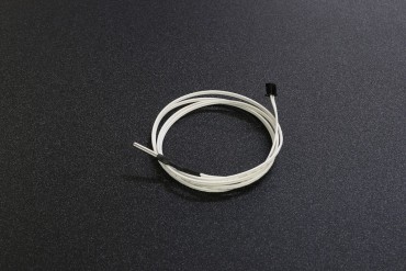 NTC 100K High Temperature Thermistor with Black Terminal ( Steel Cap, Cable 1m, XH-2.54, 3x15mm)