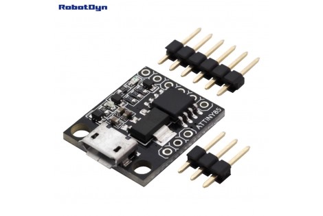 ATtiny85 MicroUSB, dev.board (Digispark compatible)