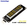 6-Digit LED Display Tube, 7-segments,74HC595 (Yellow)