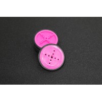 41mm Diameter 3mm D-Hole Small Rubber Wheel for N20 Motor