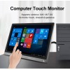 15.6inch Universal Portable Touch Monitor, 1920×1080 Full HD, IPS, HDMI/Type-C