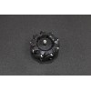 4mm Bore 96mm Omnidirectional Mecanum Left Wheel