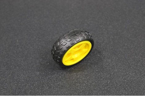 Smart Car Wheel for Yellow Motor