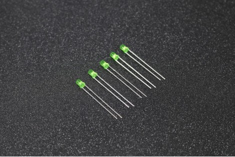 3mm Green LED