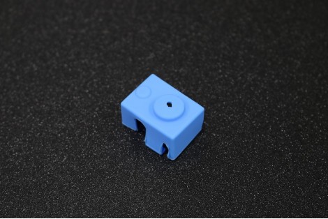 E3D-V6 High Temperature Aluminum Block Silicone Case ( Blue )