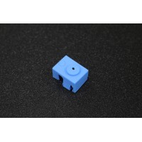 E3D-V6 High Temperature Aluminum Block Silicone Case ( Blue )