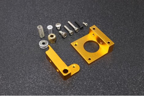 MK8 Extruder Feeder Kit ( Right Handle ) with Aluminum Cover for 1.75mm Filament