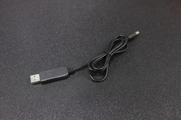 USB 5V to 12V 5.5mm DC Jack Power Booster Cable