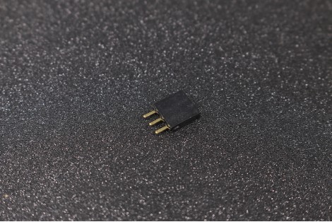 10Pcs x 2.54mm 3P Single Row Female Pin Header Connector