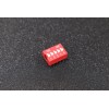 2.54MM 5P DIP Flat Dial Switch