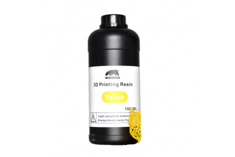 Wanhao 3D Printing Resin ( Yellow 1000ML )