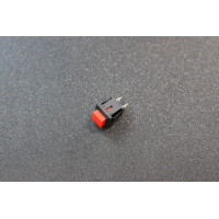 DS430 11mm Red Square Button for Panel Mount