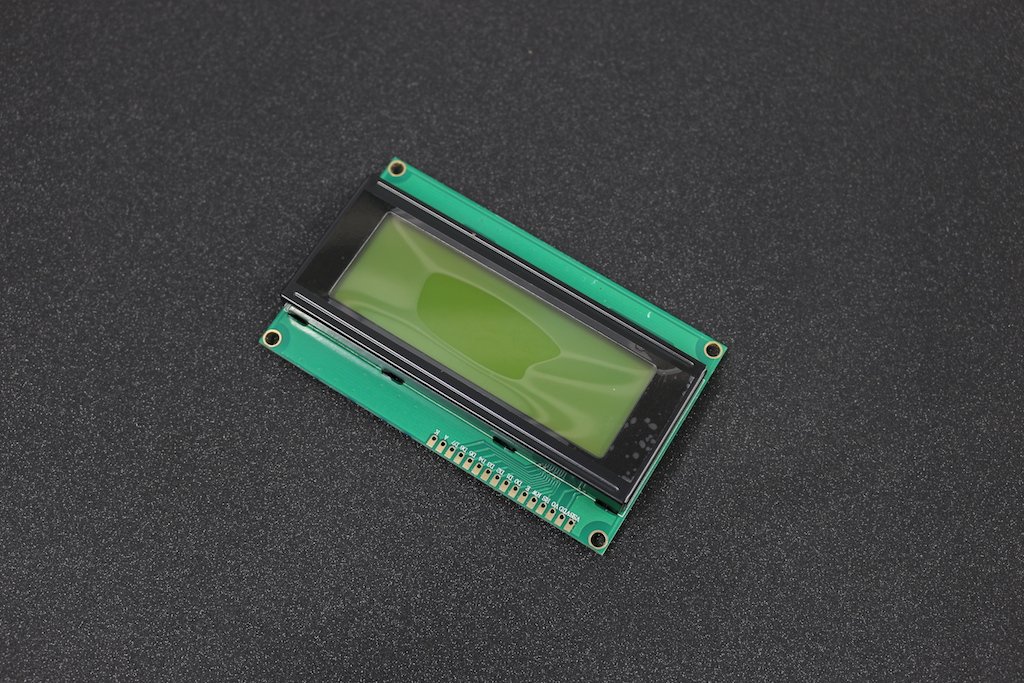 HD44780 5V 2004 20x4 Character LCD Display Module with Green Backlight