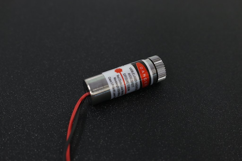 650nm 5mW Red Laser Line Module Glass Lens Focusable ( + Sign )