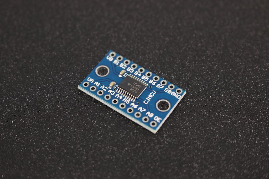 3.3V 5V TXS0108E 8 Channel Bi-directional TTL Logic Level Converter Module